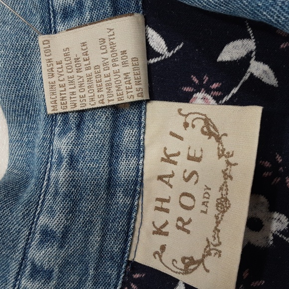 KHAKI ROSE LADY 3X BLOUSE - Picture 4 of 9